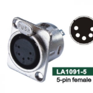 舞台整体安装 卡侬五芯 LA1091-5