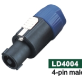 舞台灯光音响批发 音响喇叭插 LD4004