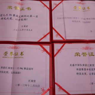 荣誉资质