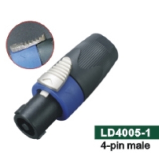 舞台灯光音响批发 音响喇叭插 LD4005-1