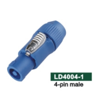 舞台灯光音响批发 音响喇叭插 LD4004-1
