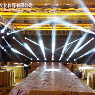 镇江酒店婚礼灯光舞美设计施工