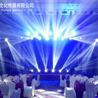 扬州宴会厅婚礼用舞台灯光音响设备租赁