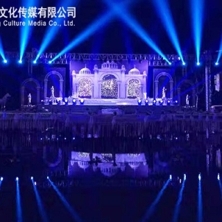 无锡大型酒店婚礼灯光音响设计布置