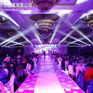 盐城高端婚礼灯光音响LED显示屏设备出租案例