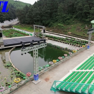 南京大金山户外拓展基地舞台灯光音响工程